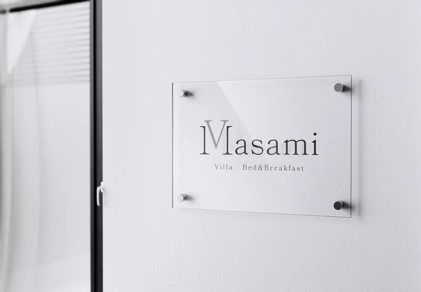Villa Masami Brand Identity Mockup 1